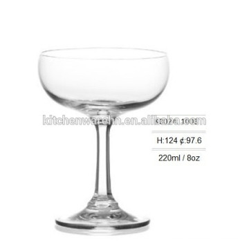 8oz Long Stem Unique Crystal Wine Glass